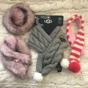 Adorable Bundle of 3 Dog Scarfs